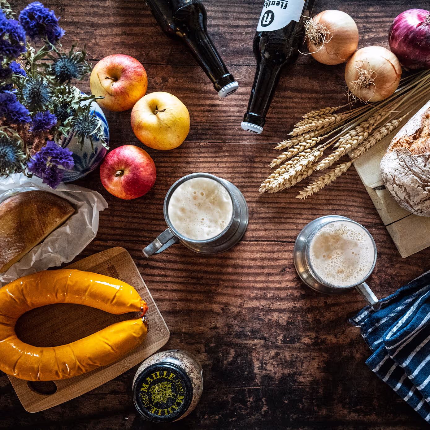 Product and mood photos for a beer brand